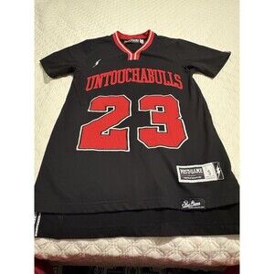 Post Game UNTOUCHABULLS #23 Stitched Shirt Jersey Sz Small